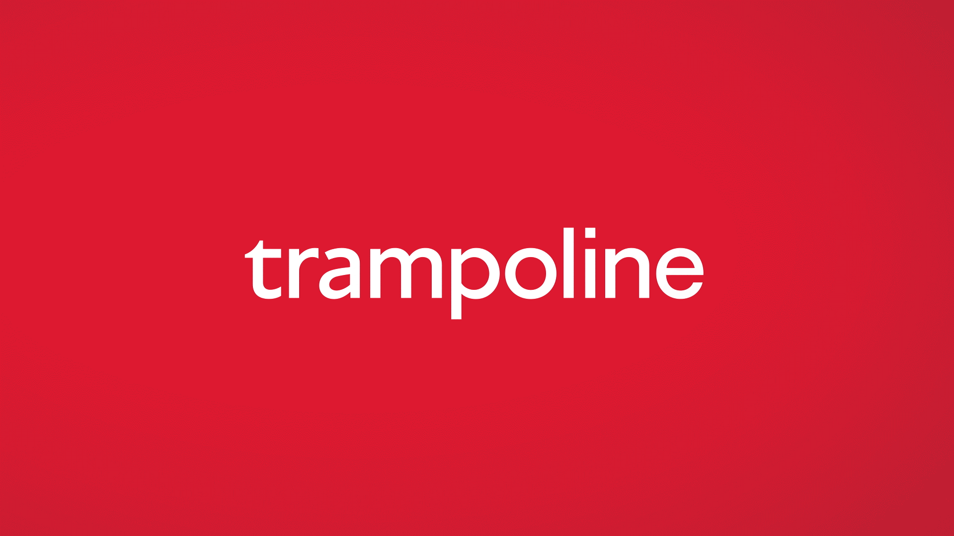 Trampoline logo gif.